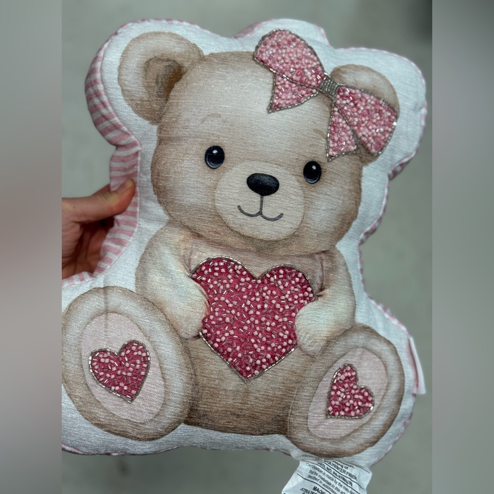 Bella Luxx Bear pillow